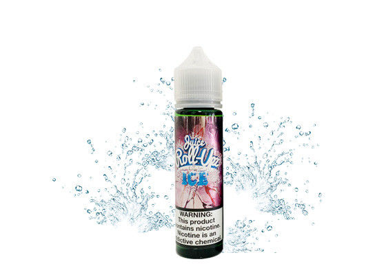 UAS 수증기 E Cig 액체 ROLL-UPZ 얼음 과일은 최고 스모그를 맛을 냅니다 협력 업체